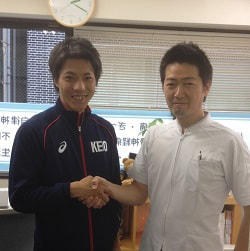 山縣亮太選手